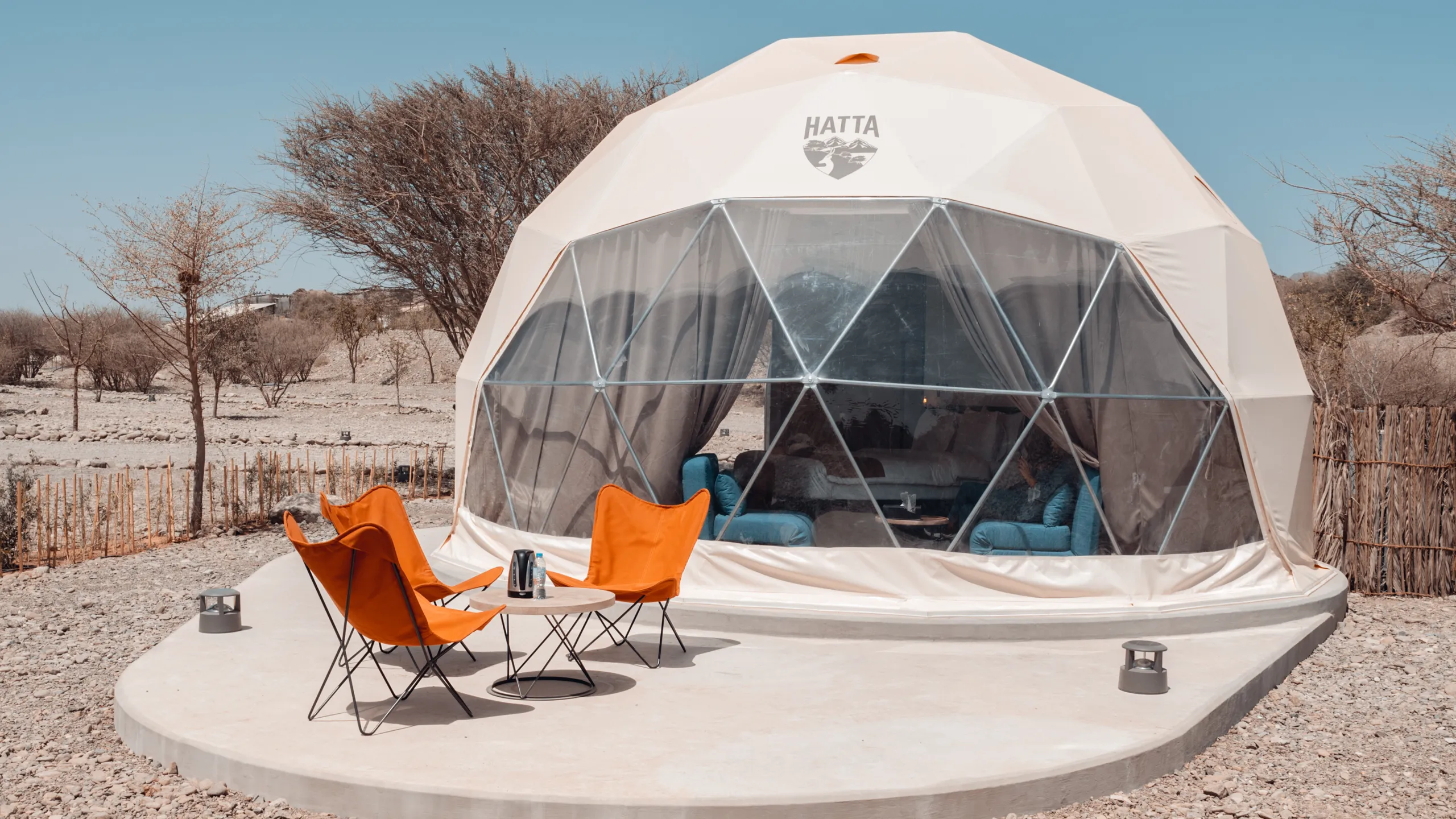 hatta dome park in the desert