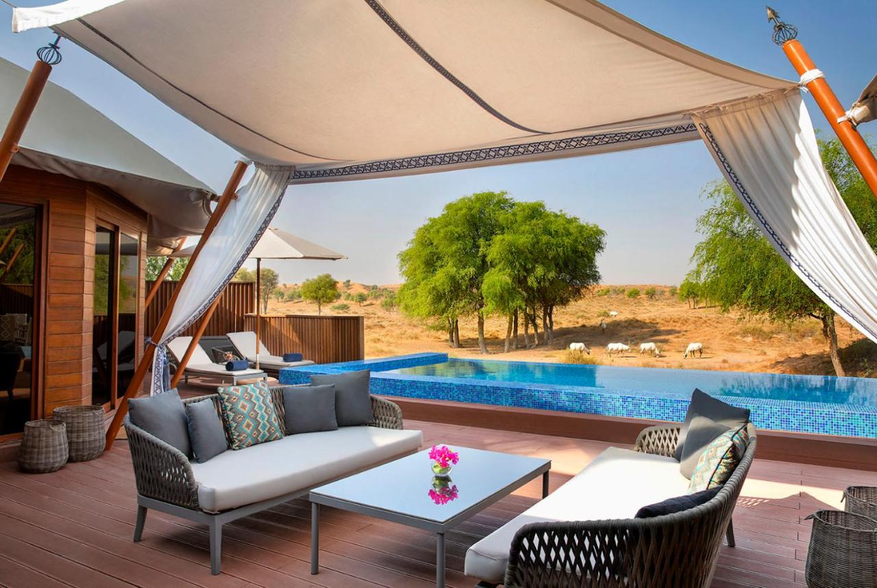 the ritz-carlton ras al khaimah al wadi desert pool villa