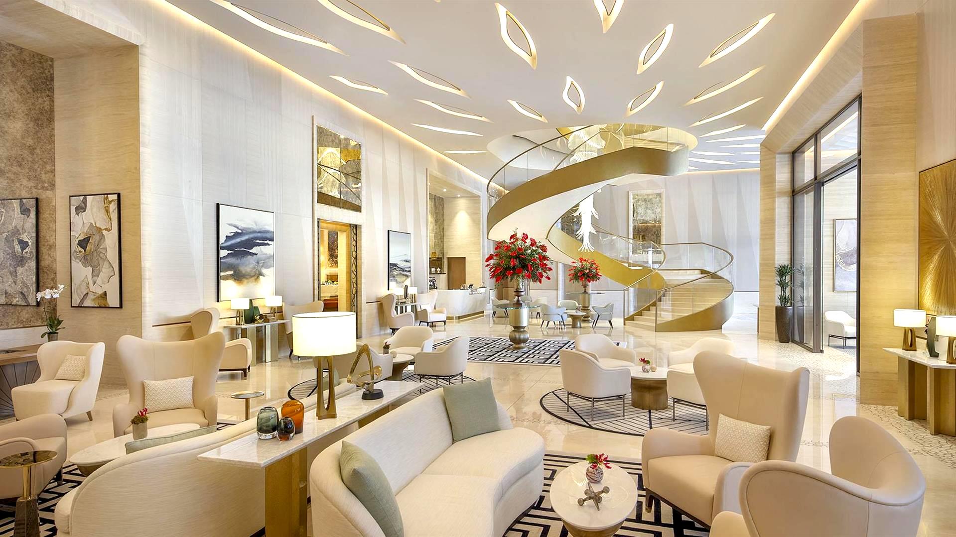 The St Regis Dubai The Palm review: lobby