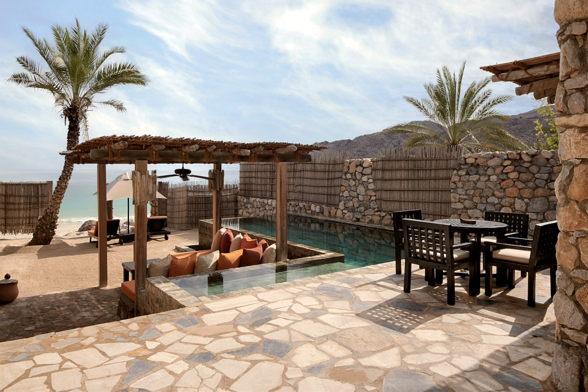 six senses zighy bay private beach pool vilas: unique hotels in Oman