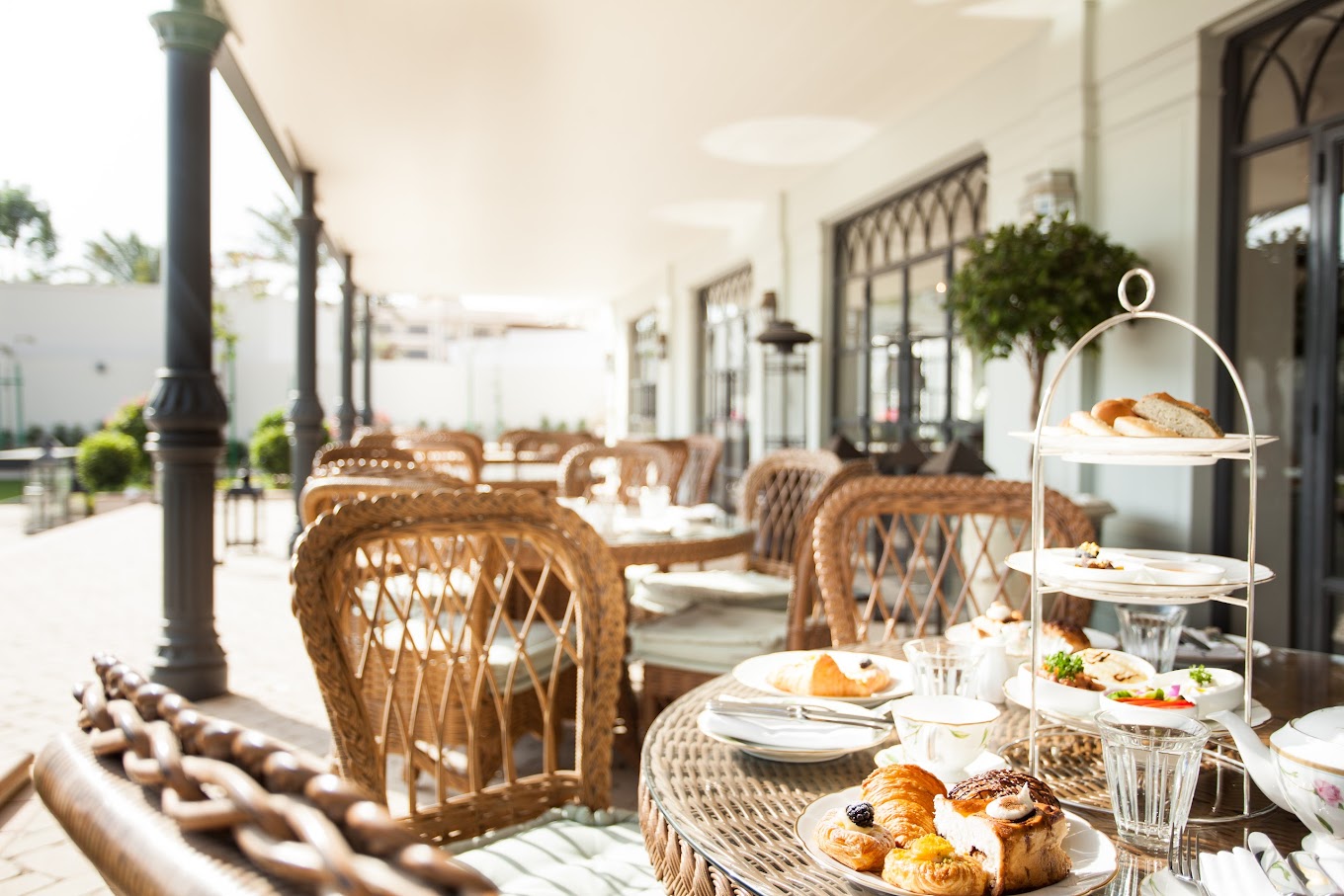 the orangery: afternoon tea in bahrain