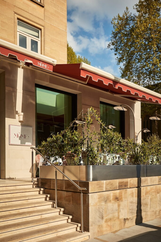 New Italian restaurant La Môme has indoor and terrace dining