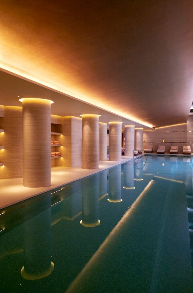 The Surrenne swimming pool at The Berkeley London
