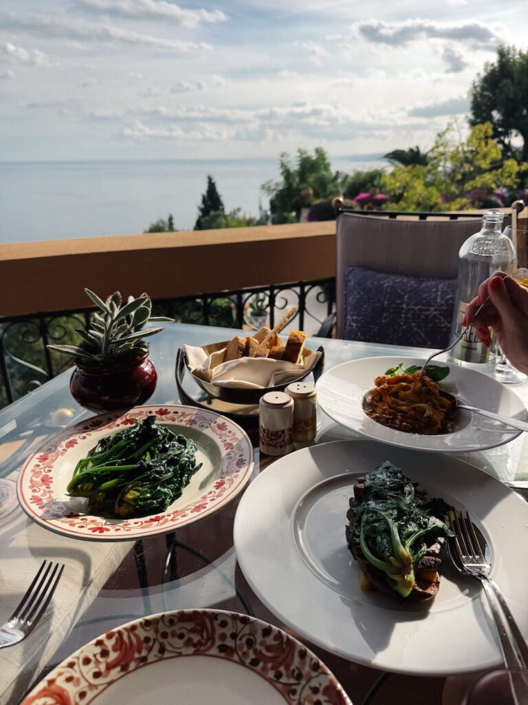 Food at Four Seasons San Domenico Palace review
