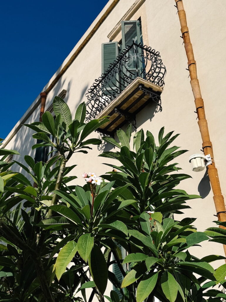 the exterior of the property 