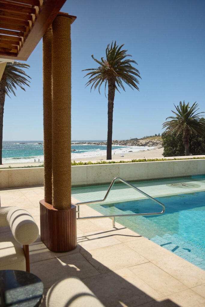 morea house camps bay swimming pool