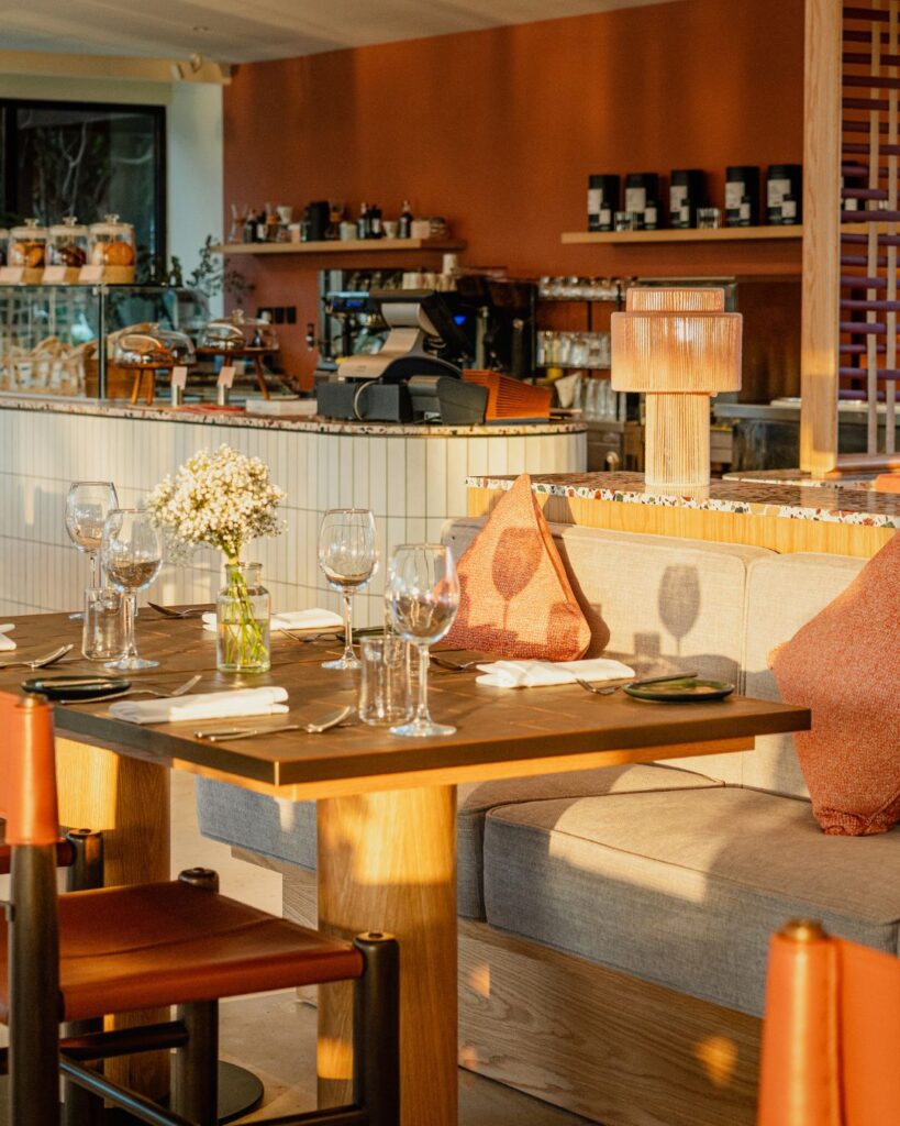 the hotel's main restaurant