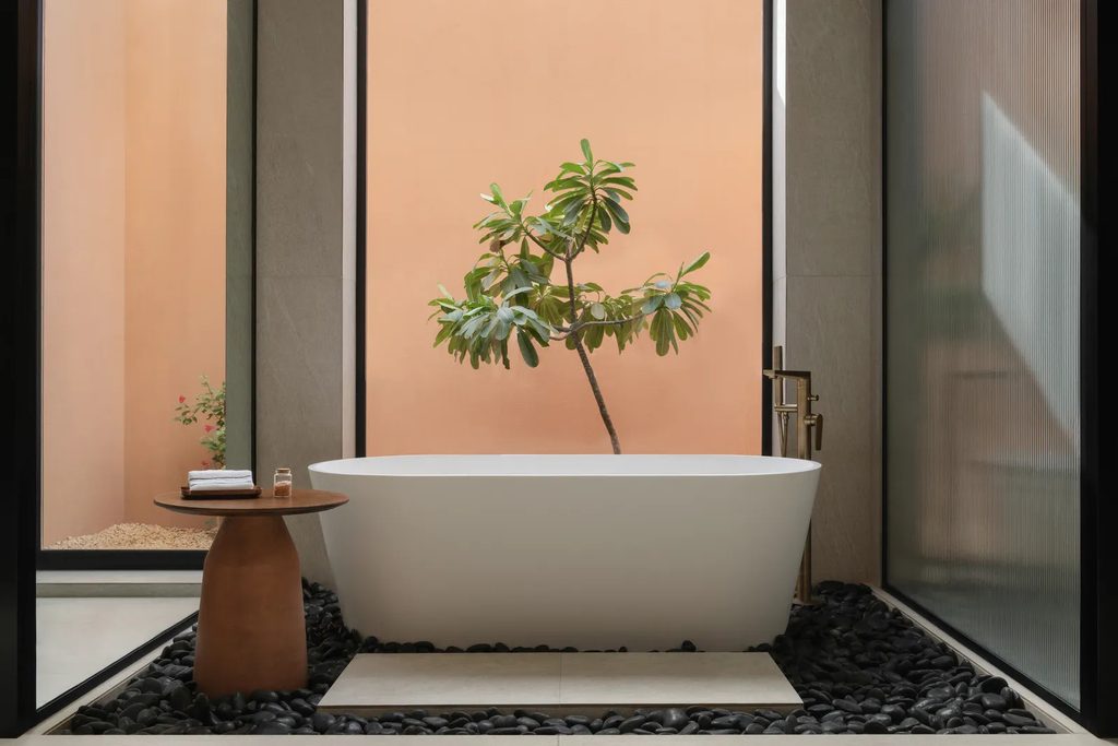 al waha villa bathtub