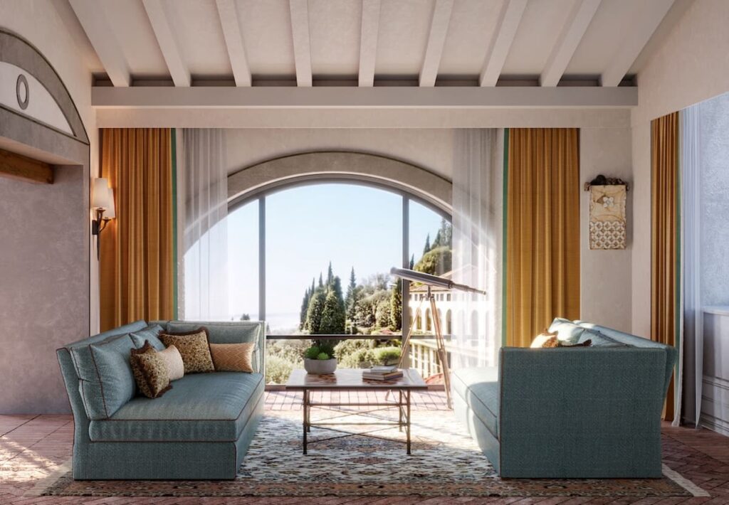 The hotel's speciality suite - villa san michele