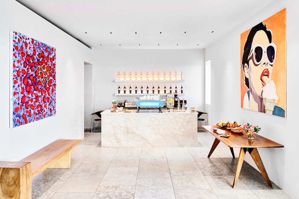 art and the hotel interiors