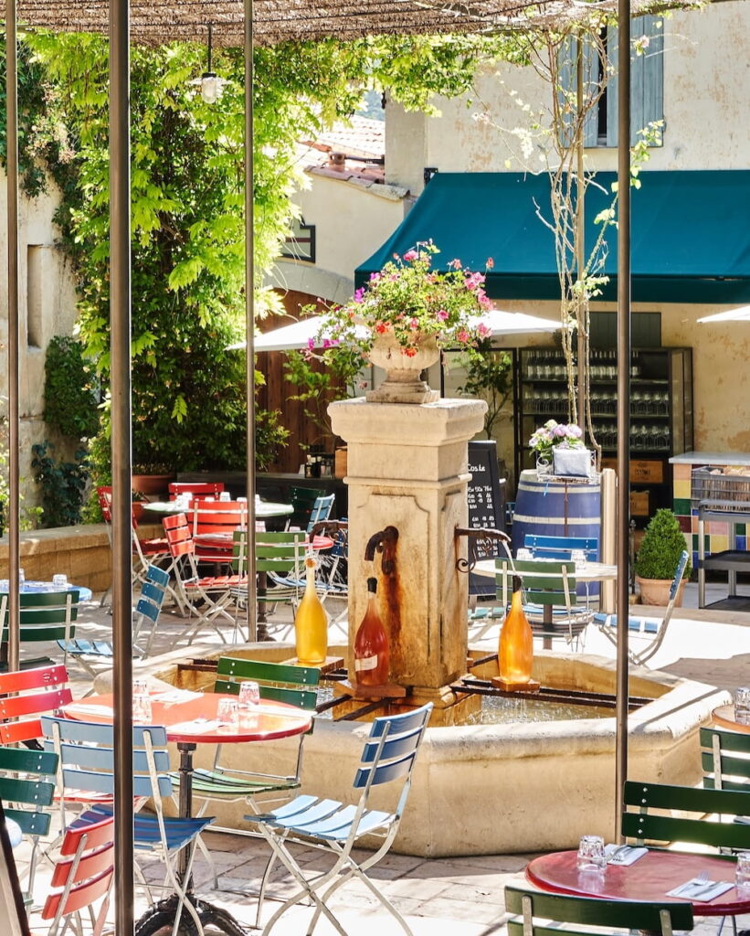  La Terrasse at Chateau La Coste - perfect for Provencal lunches 