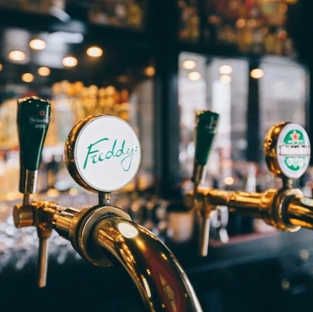 Freddy's Bar - where the legendary former owner drank