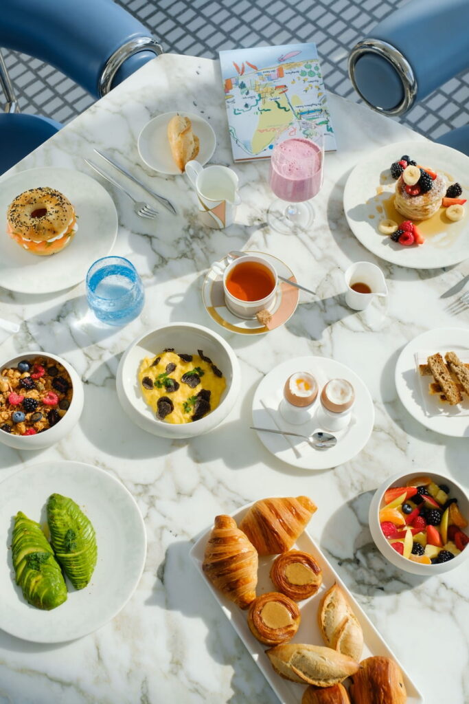 breakfast at the riviera restaurant