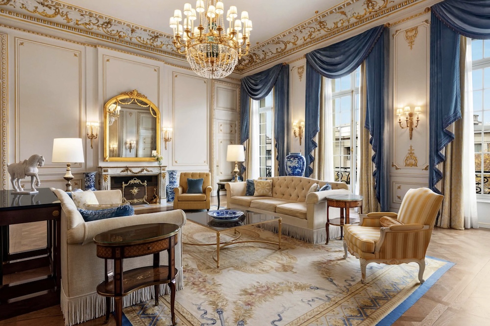 The ornate L'Appartement Prince Bonaparte
