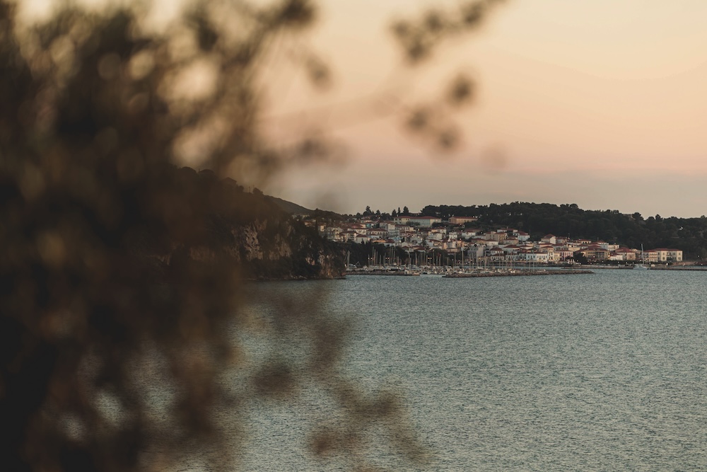 Views onto Pylos from Mandarin Oriental Costa Navarino 