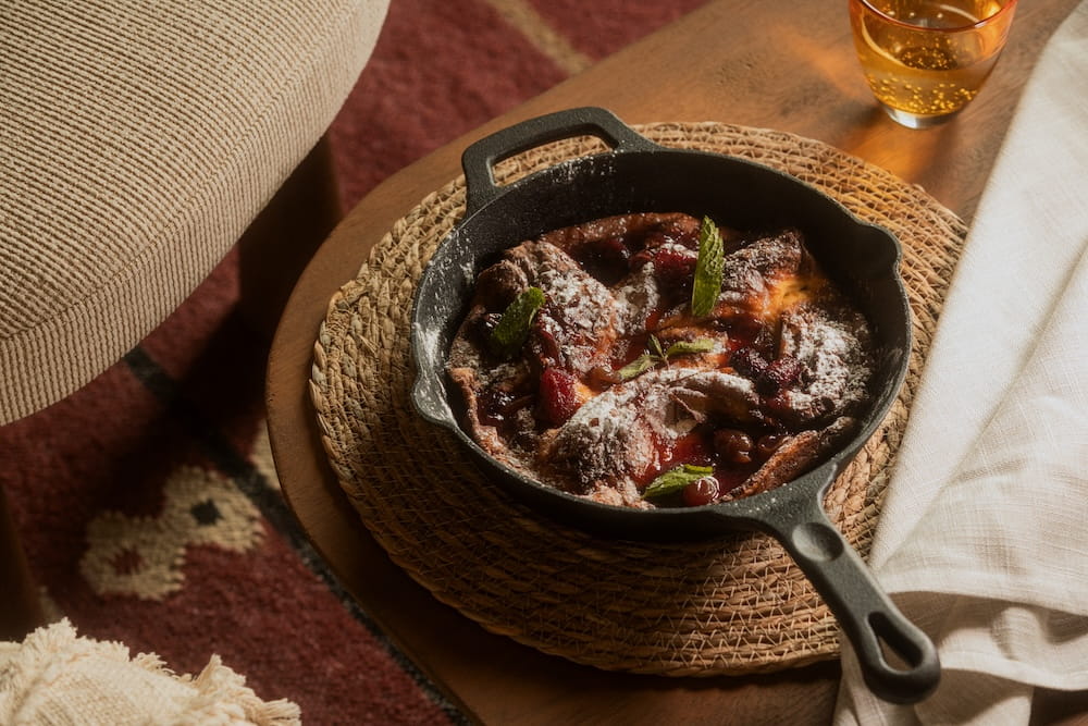 Creative and colourful lunch, dinner and drinks menus are designed for Millennial and Gen Z travellers