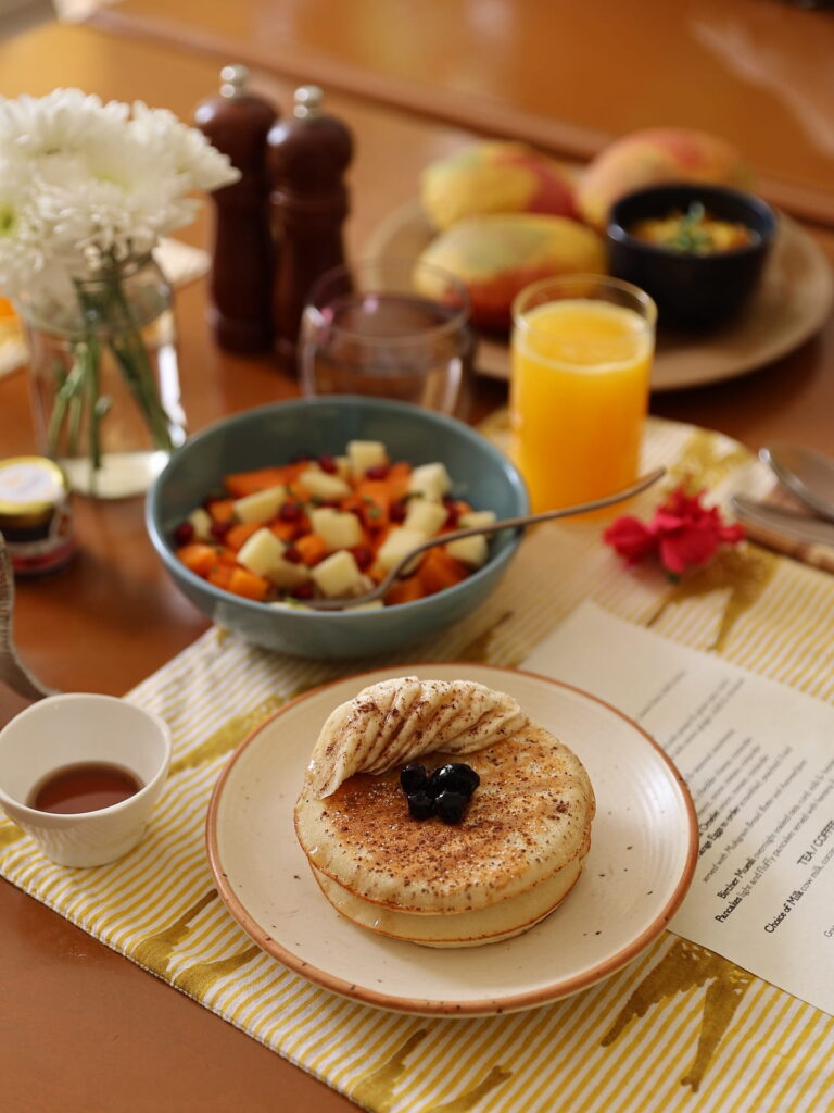 organic breakfasts at 28 Kothi