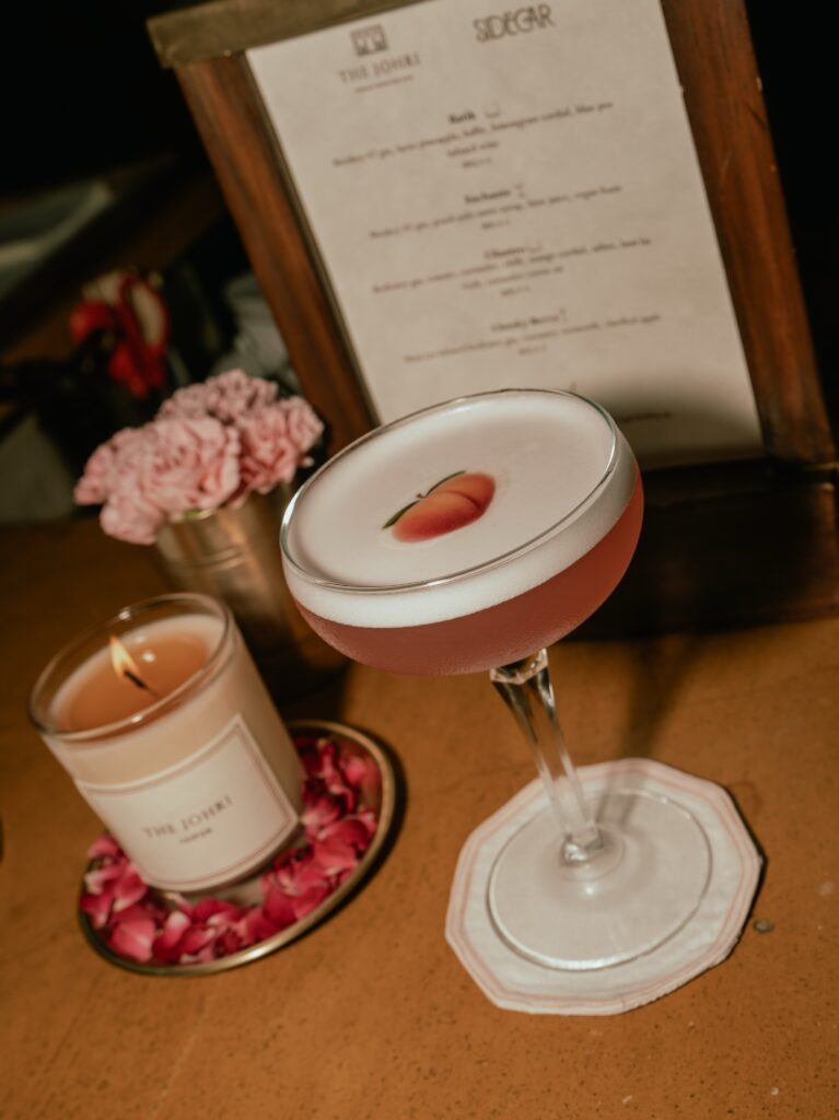 cocktails at The Johri